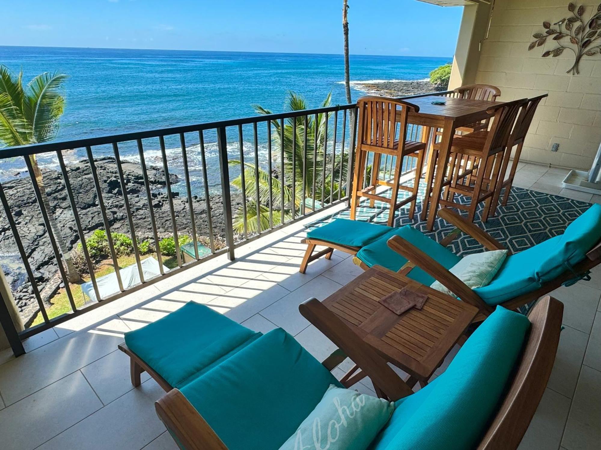 Oceanfront Luxury Condo Kailua-Kona Exterior foto